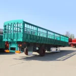 3 Axle High Side Fence Cargo Semi Trailer - Image 4