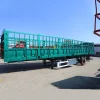 3 Axle High Side Fence Cargo Semi Trailer - Image 5