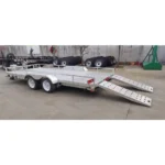 Hydraulic 2 Axle Aluminum Car Trailer 700kg - Image 4