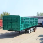 3 Axle High Side Fence Cargo Semi Trailer - Image 3
