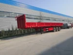 3 Axles 40 Foot Container Tray Cargo Semi Trailer with Side Cover - Image 6