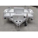 Hydraulic 2 Axle Aluminum Car Trailer 700kg