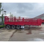 3 Axles Heavy Transport Cargo High Side Truck Trailer - Image 4