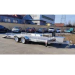 Hydraulic 2 Axle Aluminum Car Trailer 700kg - Image 3