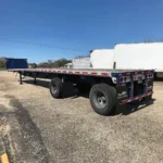 45ft Semi Trailer – 3 Axle Low Flatbed Container Semi Trailer - Image 2