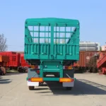 3 Axle High Side Fence Cargo Semi Trailer - Image 2