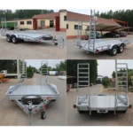 3500kg Aluminum ATV Trailer Excavator - Image 3