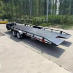 Low Tilt Trailer 3 Tonne Tandem Trailer with Brake Tilting - Image 4
