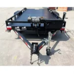 Low Tilt Trailer 3 Tonne Tandem Trailer with Brake Tilting - Image 2