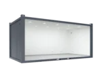 6×3.2m Glass Container, 1 Glass Wall - Image 6
