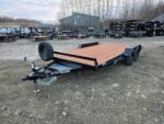 7×16 Car Hauler Trailer 7.7K GVWR
