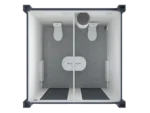 10′ Toilet Container, Premium - Image 3