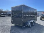 2024 Xtreme Cargo Black 7×14 Enclosed Trailer For Sale - Image 2