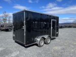 2024 Xtreme Cargo Black 7×14 Enclosed Trailer For Sale - Image 7
