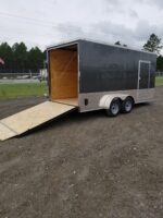2024 Fast Cargo Charcoal Gray 7×16 Enclosed Cargo Trailer - Image 7
