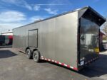 2024 Fast Cargo 8.5×28 Enclosed Charcoal Gray Blackout Trailer For Sale - Image 8