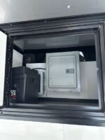 2024 Fast Cargo 8.5×28 Enclosed Charcoal Gray Blackout Trailer For Sale - Image 7