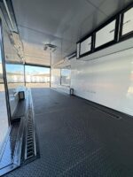 2024 Fast Cargo 8.5×28 Enclosed Charcoal Gray Blackout Trailer For Sale - Image 3