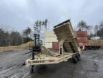 7×14 7TON Telescopic Dump Trailer with alum wheels - Image 21