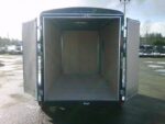 2025 Fast Cargo Black Tandem Axle 6×12 Cargo Trailer For Sale - Image 4