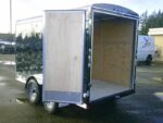 2025 Fast Cargo Black Tandem Axle 6×12 Cargo Trailer For Sale - Image 3