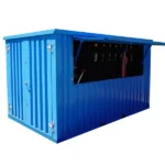 Container Pop Up 4×2 Meters Xl Blue Ral 5012 - Image 3