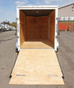 2024 Fast Cargo 6×12 V-nose Enclosed Cargo Trailer With Ramp Door - Image 2