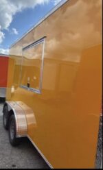 2024 Fast Cargo 7×14 Tandem Axle Concession Trailer For Sale - Image 4