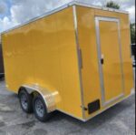 2024 Fast Cargo 7×14 Tandem Axle Concession Trailer For Sale - Image 5
