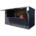 Container Pop Up 4×2 Meters Xl Black Ral 9005 - Image 3