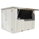 Container Pop Up 4×2 Meters Xl White Ral 9016 - Image 2