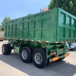 2 Axle Tractor Drawbar Towing Hydraulic Trailer - Image 3