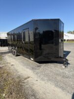 2024 Xtreme Cargo 8.5×24 Black Enclosed Car Hauler Trailer For Sale - Image 2