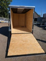 Fast Cargo 6×12 Tandem Axle Blackout Enclosed Trailer For Sale - Image 3