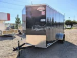 Fast Cargo 6×12 Tandem Axle Blackout Enclosed Trailer For Sale - Image 5