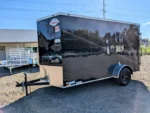 Fast Cargo 6×12 Tandem Axle Blackout Enclosed Trailer For Sale - Image 6