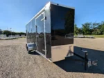 Fast Cargo 6×12 Tandem Axle Blackout Enclosed Trailer For Sale - Image 7