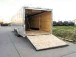 New 8.5×30 Enclosed Car Hauler Trailer For Sale - Image 7