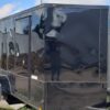 2024 Anvil Blackout 7×16 Enclosed Motorcycle Trailer For Sale - Image 2