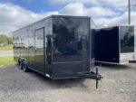 2024 Xtreme Cargo Black 8.5×20 Toy Hauler | Custom Blackout Trailer - Image 2